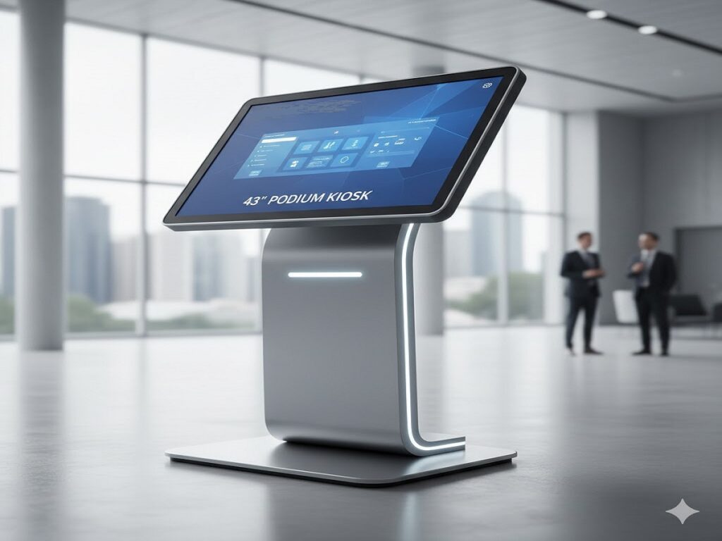 ELCOR 43 inch Podium Kiosk