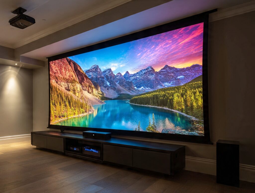 Acoustically Transparent Screens