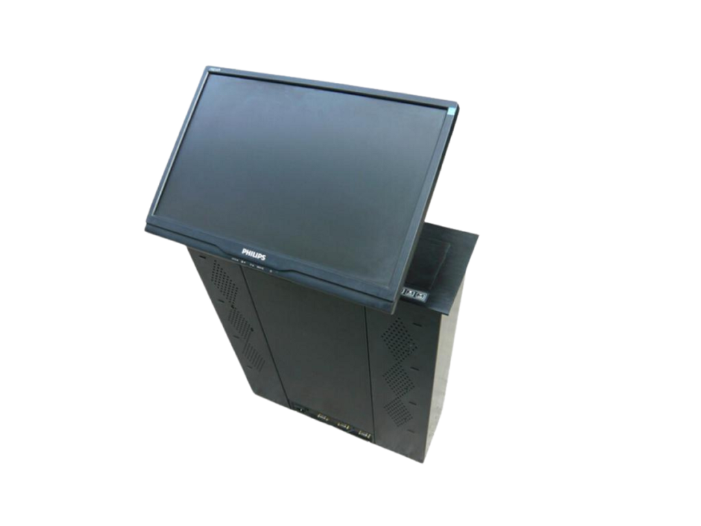 Clinux Conference Table LCD Motorized Lift 24C-Inch with Tilt