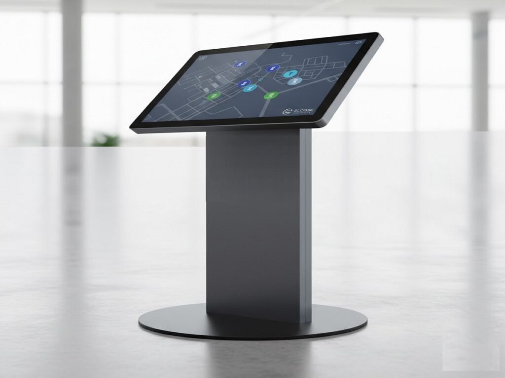ELCOR 22 inch Floor Mount Touch Screen Kiosk
