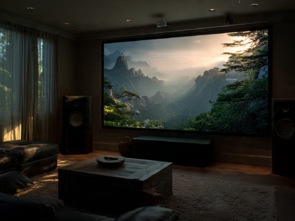 Elcor CineGrey ALR Fixed Frame Screen