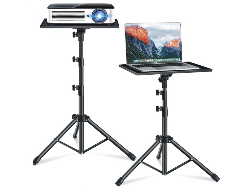 Projector floor tripod stand