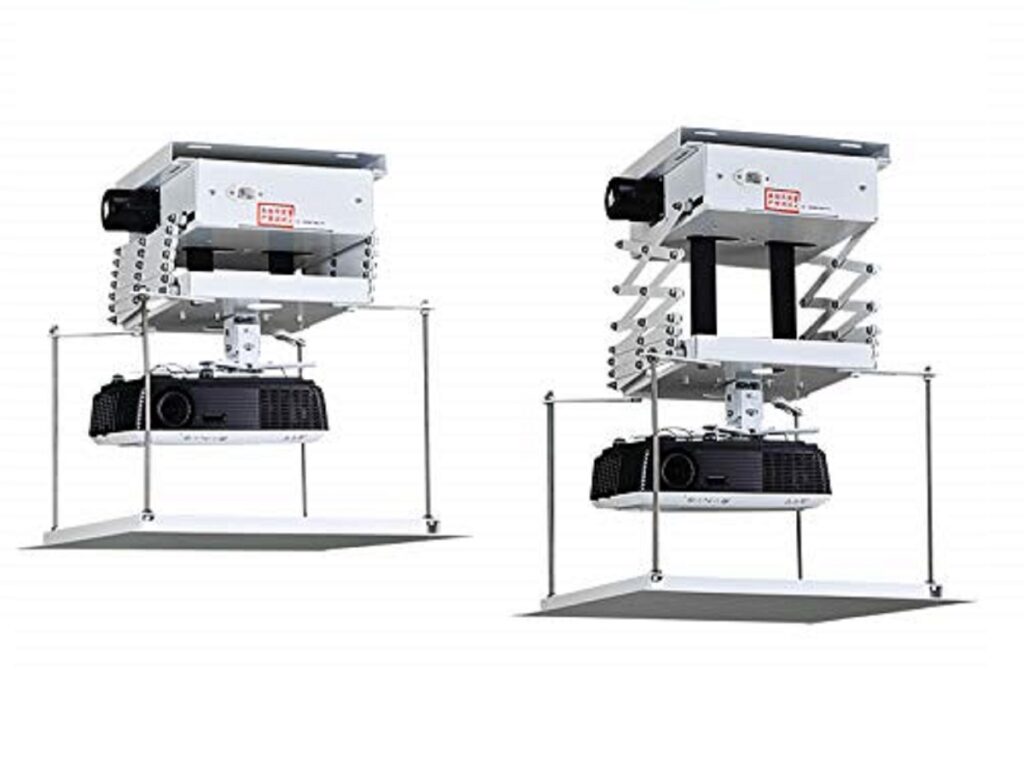 Motorized projector Scissor Lift