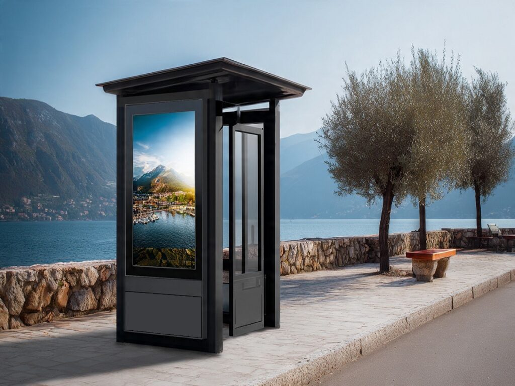 ELCOR Outdoor Battery Signage Kiosk