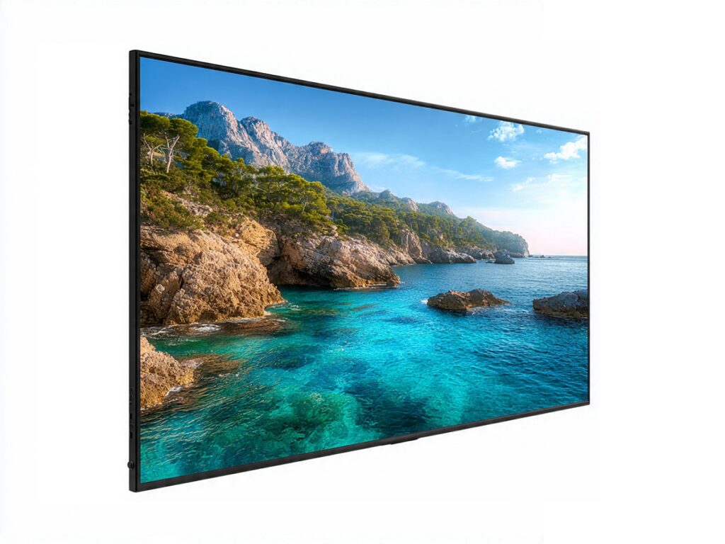 ELCOR Ultra-Slim Fixed Flat Video Wall Mount Bracket 40-75 VESA 600×400