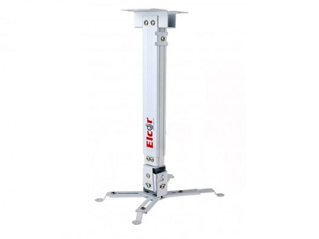 ELCOR Universal Projector Ceiling Mount Kit 4ft Adjustable ±15° Tilt