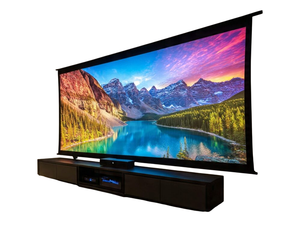 Elcor Screen - Corporate AV Setup