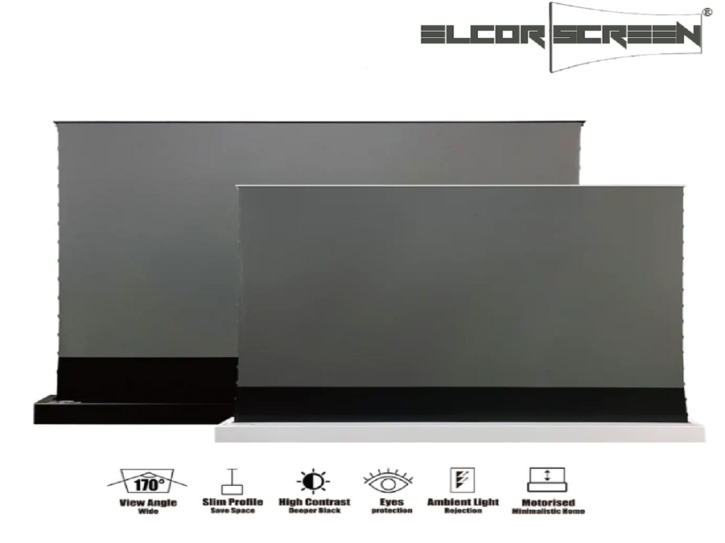 Cinematic Perfection Elcor PET Crystal Projector Screen